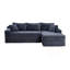 Canapé modulaire Cloud avec méridienne en L-636231833