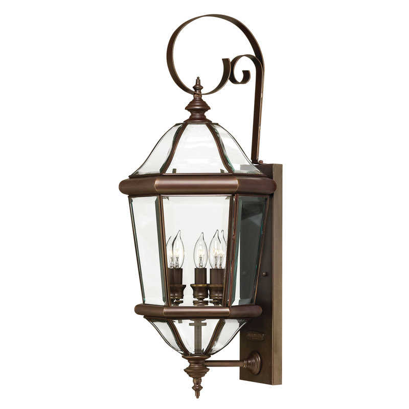 Augusta 3-Light Outdoor Wall Lantern