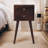 Mini 2 Drawercalifornia Walnut Bedside