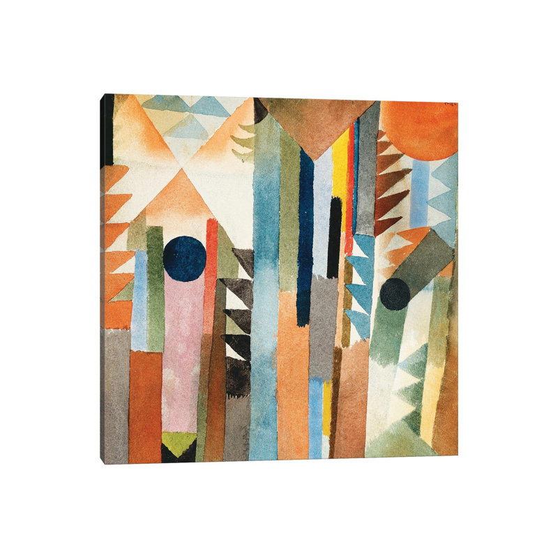 The Forest That Grew From The Seed, 1915 by Paul Klee - Gallery-Wrapped Canvas Giclée on Canvas, 66.04 cm H x 66.04 cm W