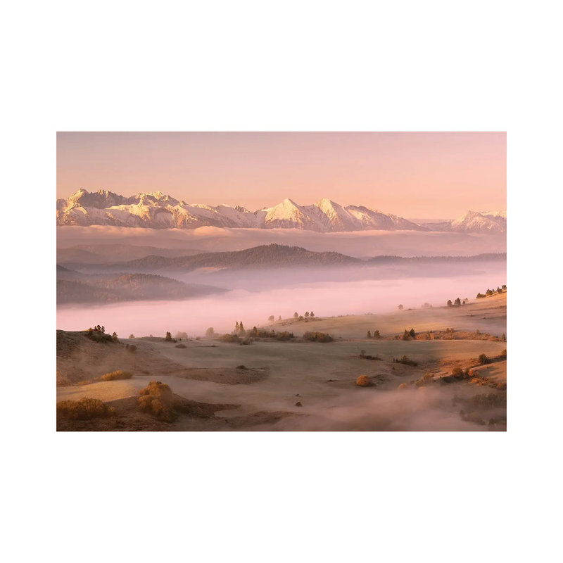 Fog Tatra 1 Piece Wrapped Canvas Wall Art