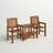 Sibyl 3 Piece Teak Seating Group