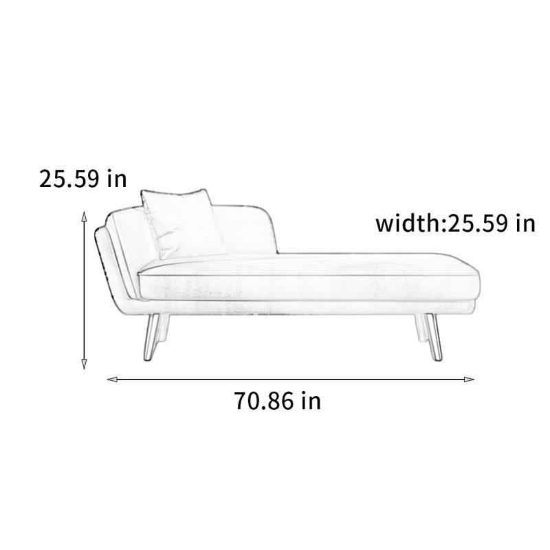 Chaise confortable en bois de pin massif, Orienté à gauche (vu de face), Noir