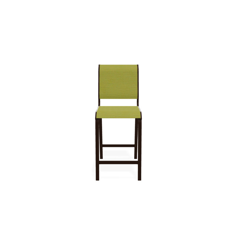 Tabouret de bar 26 po Holna, Lime 38D Sunbrella®, Kona texturé