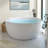 Modern Simple Acrylic Round Bathtub-99106419