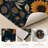 Sunflower Pattern Non-Slip Washable Kitchen Mats