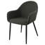 Chaise de salle à manger avec accoudoirs rembourrés Gresham (ensemble de 2)-975545404