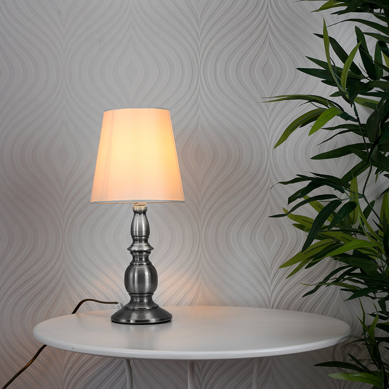 Jalyn Metal Table Lamp, Antique Brass, Included