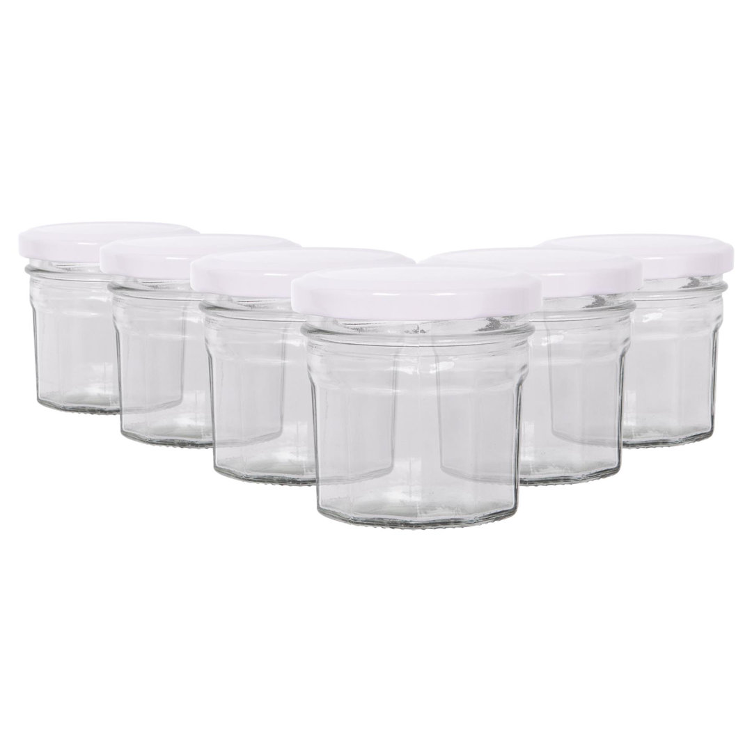 Glass Preserving Jars - Set of 6