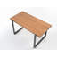 Table basse simple en bois massif Lothair, table de salon, table basse moderne