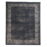 Distressed Homage Hand Knotted Wool Oriental Area Rug