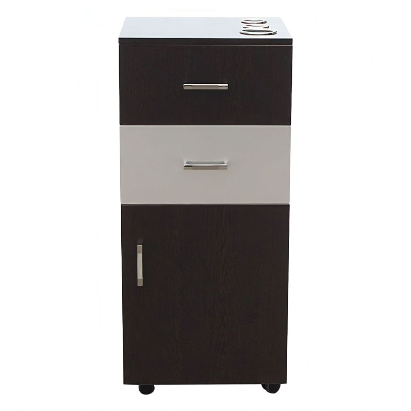 Vanity, Brown/White