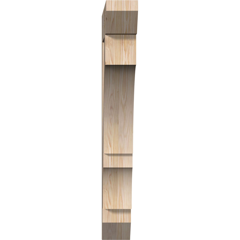 H 5,5 l, Sapin de Douglas lisse, L 5 1/2 po x P 32 po x H 44 po