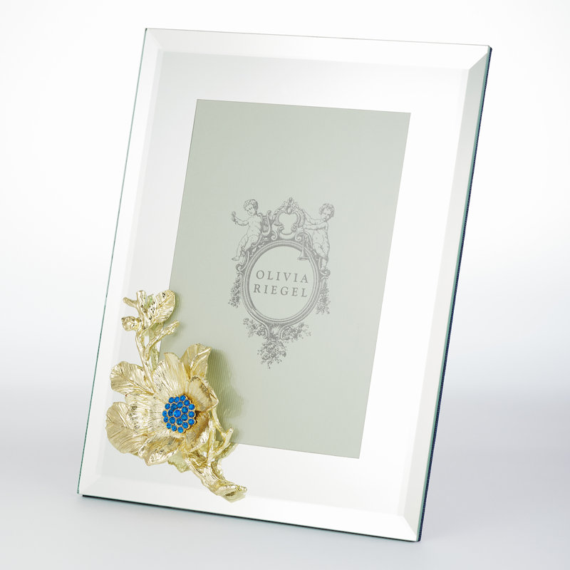 Botanica Glass Picture Frame, Gold