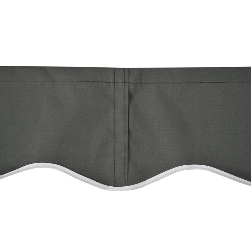 Tissu de remplacement pour auvent rétractable, Gris