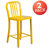 Indoor/Outdoor Commercial Grade Metal Modern Barstools (Set of 2) by Flash Furniture-2018702047-2072328338