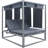 Asbery 60.75 " W Straight Metal Patio Daybed with Cushions