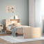 Bookcase Bed Without Mattress Solid Wood Pine-811632143