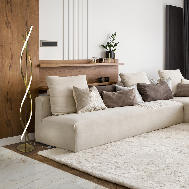 Bedwyr 155cm Gloss LED Novelty Floor Lamp