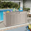 360L Lockable Waterproof Resin Outdoor Storage Box-621064721