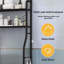 Shamariah Iron Freestanding Over The Toilet Storage-1205371811