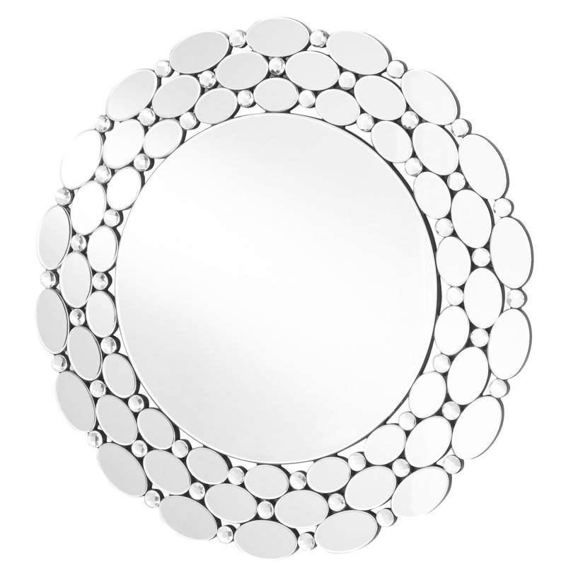 Stillings Wood Round Wall Mirror