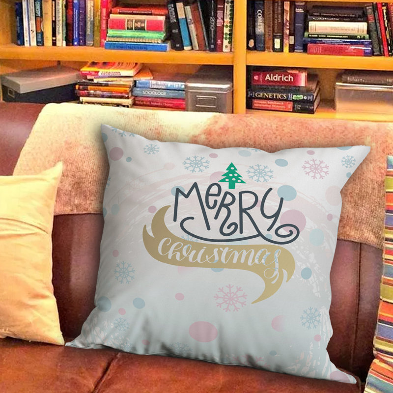 Geometric Outdoor Reversible Throw Pillow, 16" x 16"
