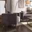 Chaise en velours Sidonia