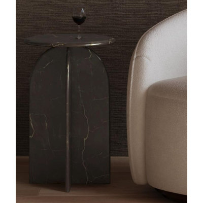Table d'appoint Aurelia Brown