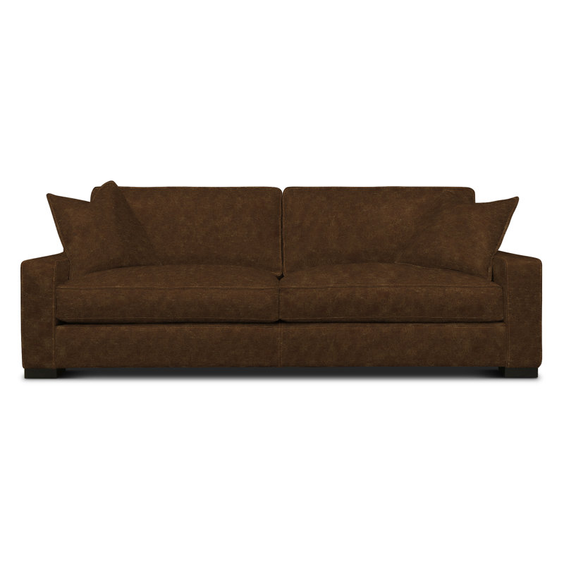 Buttercup Leather Sofa, Havana (Maestro Artisano), Nutmeg