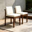 Chaise d'extérieur en bois d'acacia-129390462