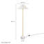 Lampe sur pied en marbre Illusion-101991473
