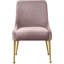 Chaise d'appoint rembourrée en velours Owen-32926669