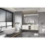 72 po L 48 po Miroir de salle de bain H - cadre en métal, non, rouille, or, rouille aluminium, or