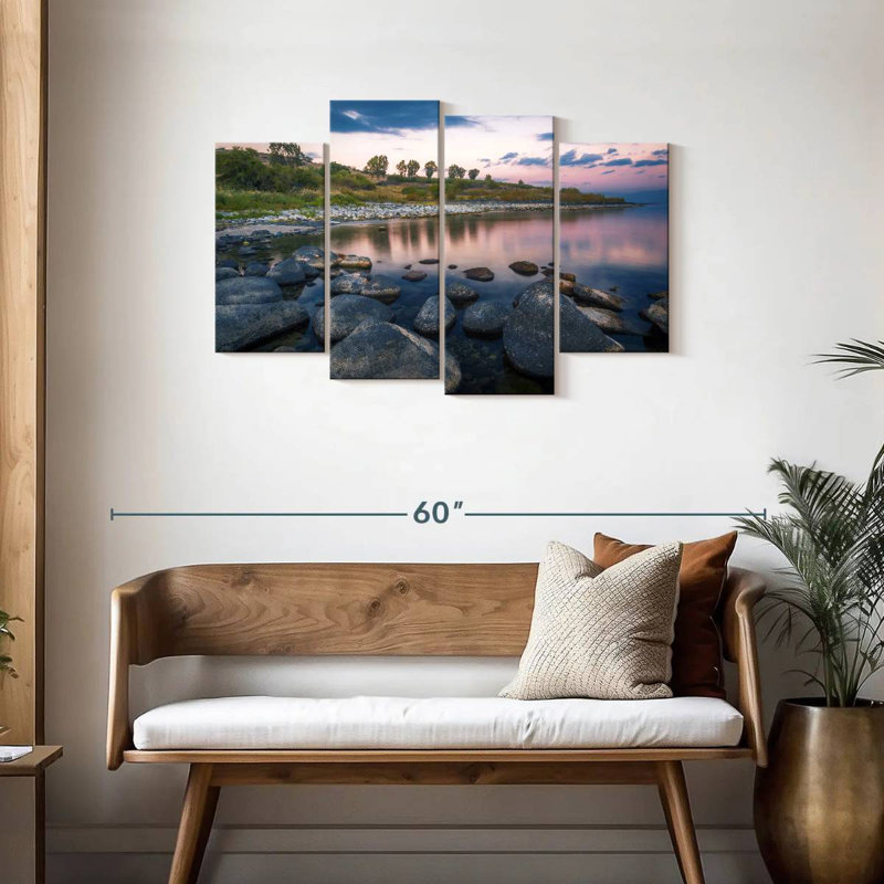 Jordan River, 27" H x 43" W