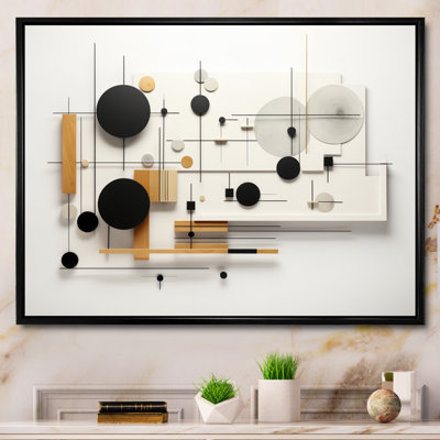«Beige suprématisme minimaliste Exploration II», reproduction