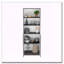 Ensemble de bibliothèque de maison 3 pièces avec 12 tablettes et 2 portes Poole