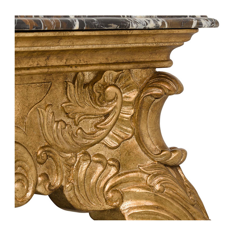 Table console en marbre isadore