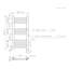 Ameia Curved Towel Rail Heated Towel Rails-896050378-896050420