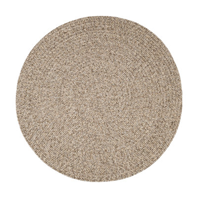 Tapis intérieur/extérieur tweed avoine Seline