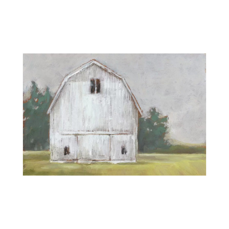 Rustic Barnyard I 1 Piece Wrapped Canvas Painting, 30.48 cm H x 45.72 cm W