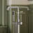 Single Handle Freestanding Tub Filler with Diverter-121579578