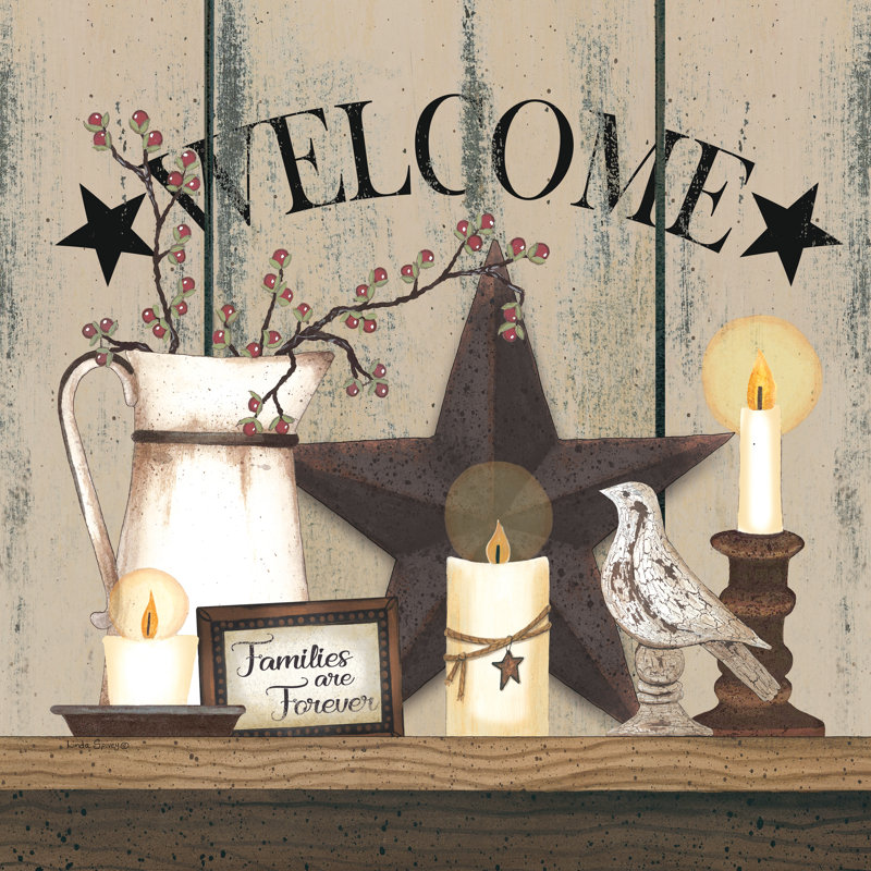 Barn Barn Welcome, H 12 po x l 12 po