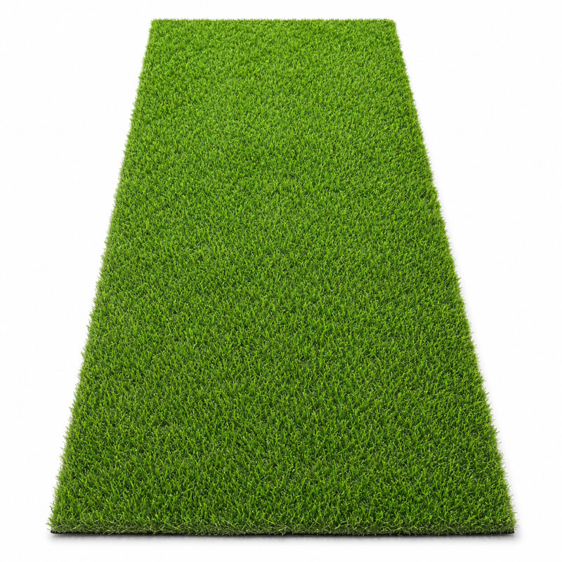 Tapis de couloir 4,5 po x 36 pi, gazon synthétique de 0,8 po pour les allées, les porches et les décorations de jardin