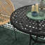 Abdulkerim Round Outdoor Bistro Table With Umbrella Hole , 90cm cm W 90cm cm D