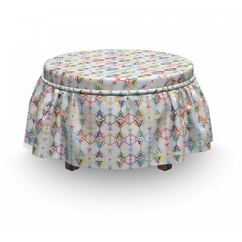 Housse pour repose-pieds motifs