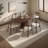 Modern Oval Solid Wood Dining Table-2121070589