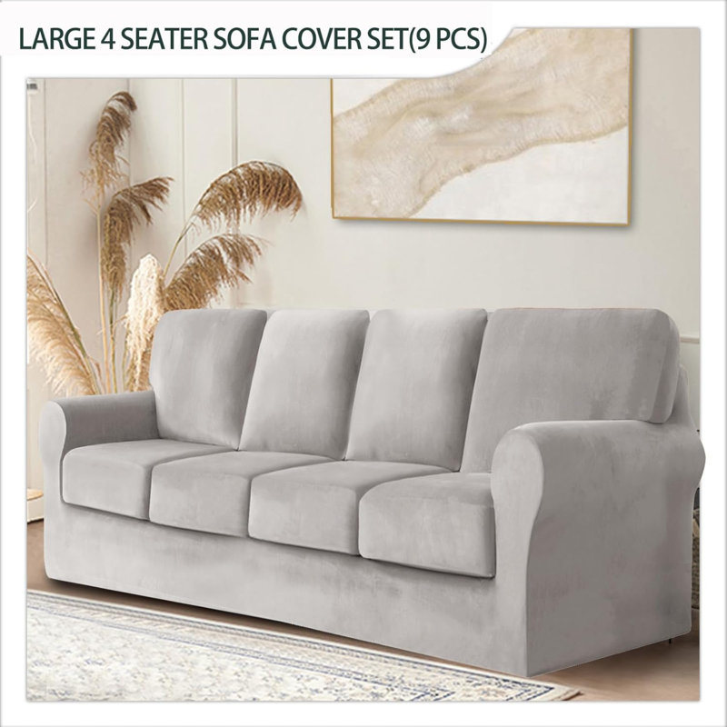 Outdoor Patio Sofa Cover, 26-35", Grey