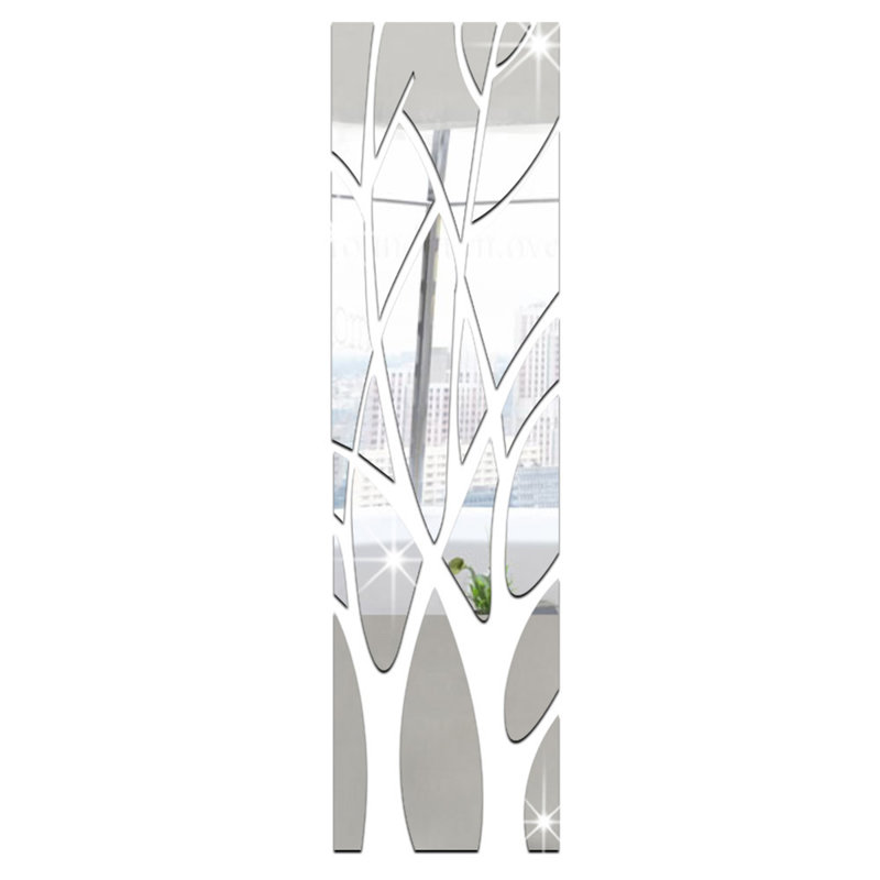 Plants & Flowers Wall Decal, Sliver