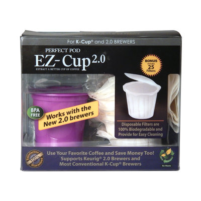 Perfect Pod Ez-cup 2.0 Reusable Filter Cup Starter Pack